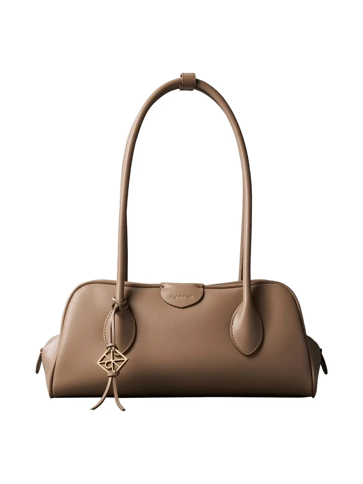 Calvin Klein EMBLEM TRIO SHOULDER Kahverengi Omuz Çantası