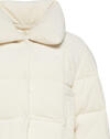 Calvin Klein CORDUROY INSULATED DOWN PUFFER Beyaz Kadın Mont