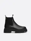 Tommy Hilfiger COMBAT LEATHER LOW C Kadın Siyah Bot