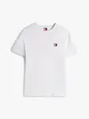 Tommy Hilfiger TJM REG BADGE TEE EX, YBL Beyaz Erkek T-Shirt & Polo