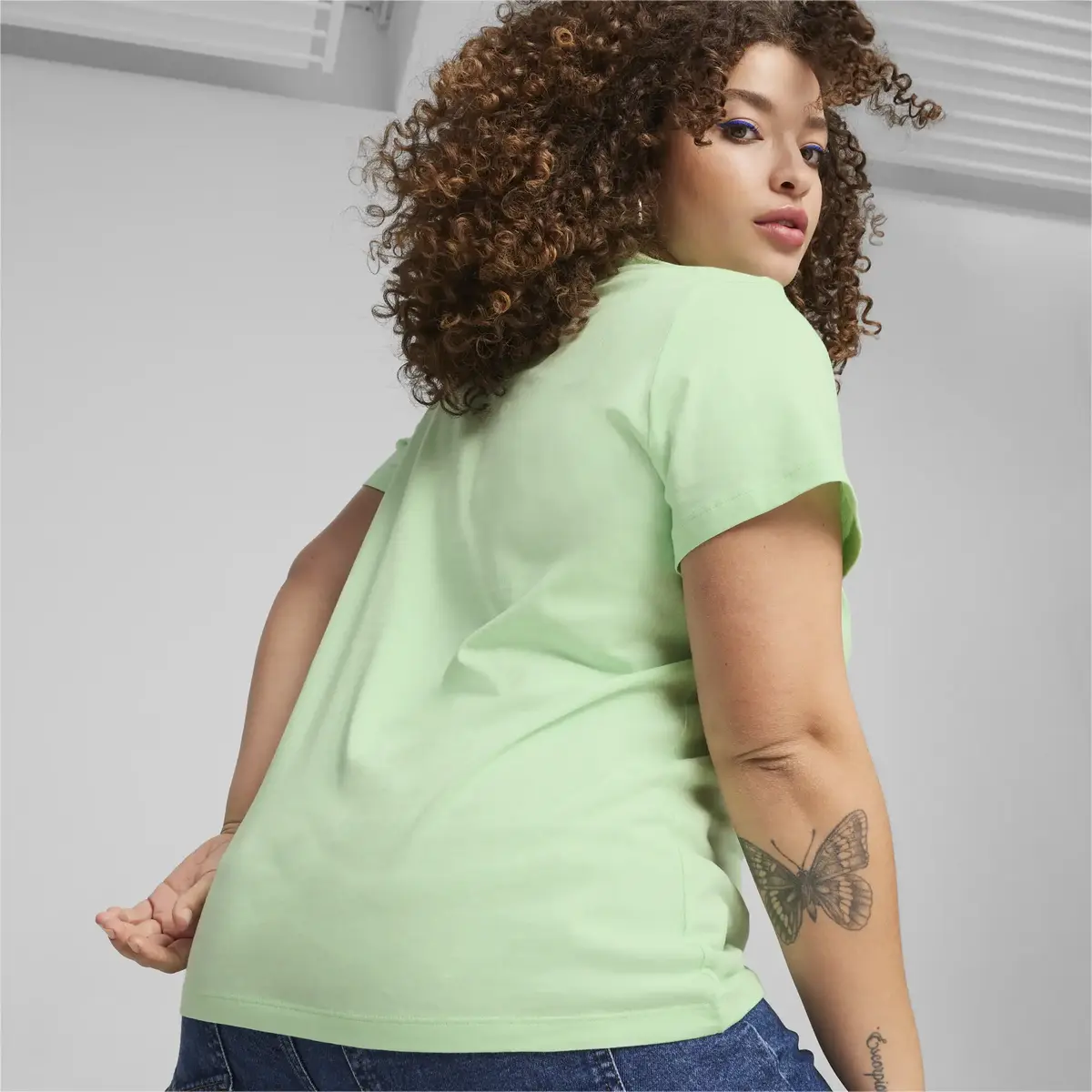 Puma BETTER ESSENTIALS Tee Yeşil Kadın T-Shirt