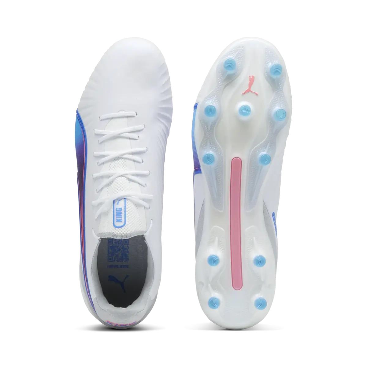 Puma KING ULTIMATE FG/AG Beyaz Erkek Krampon