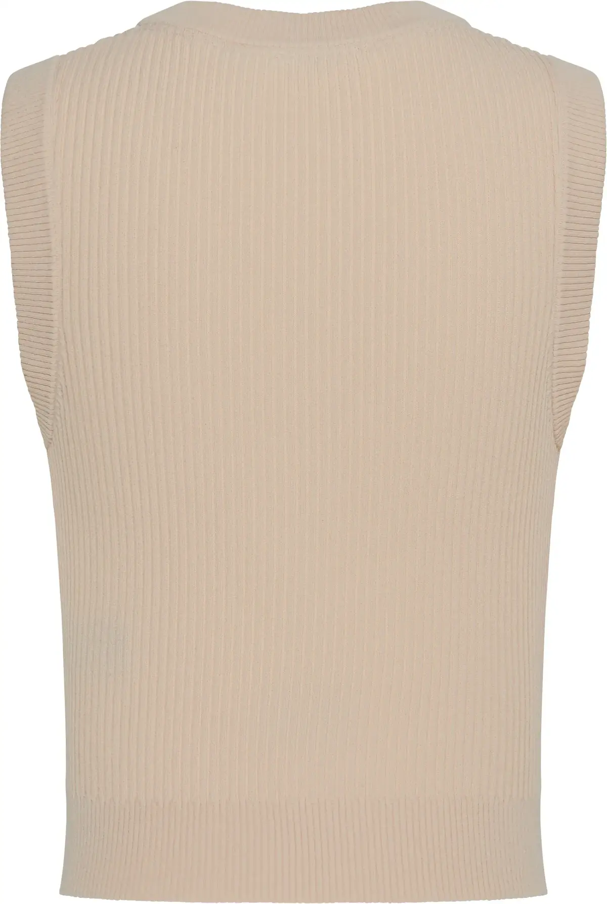 Calvin Klein A- Viscose Nylon Crew Neck Vest Pembe Kadın Kazak