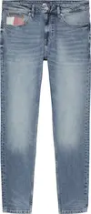 Tommy Hilfiger AUSTIN SLIM TPRD RWB, 1AB Mavi Erkek Jean Pantolon