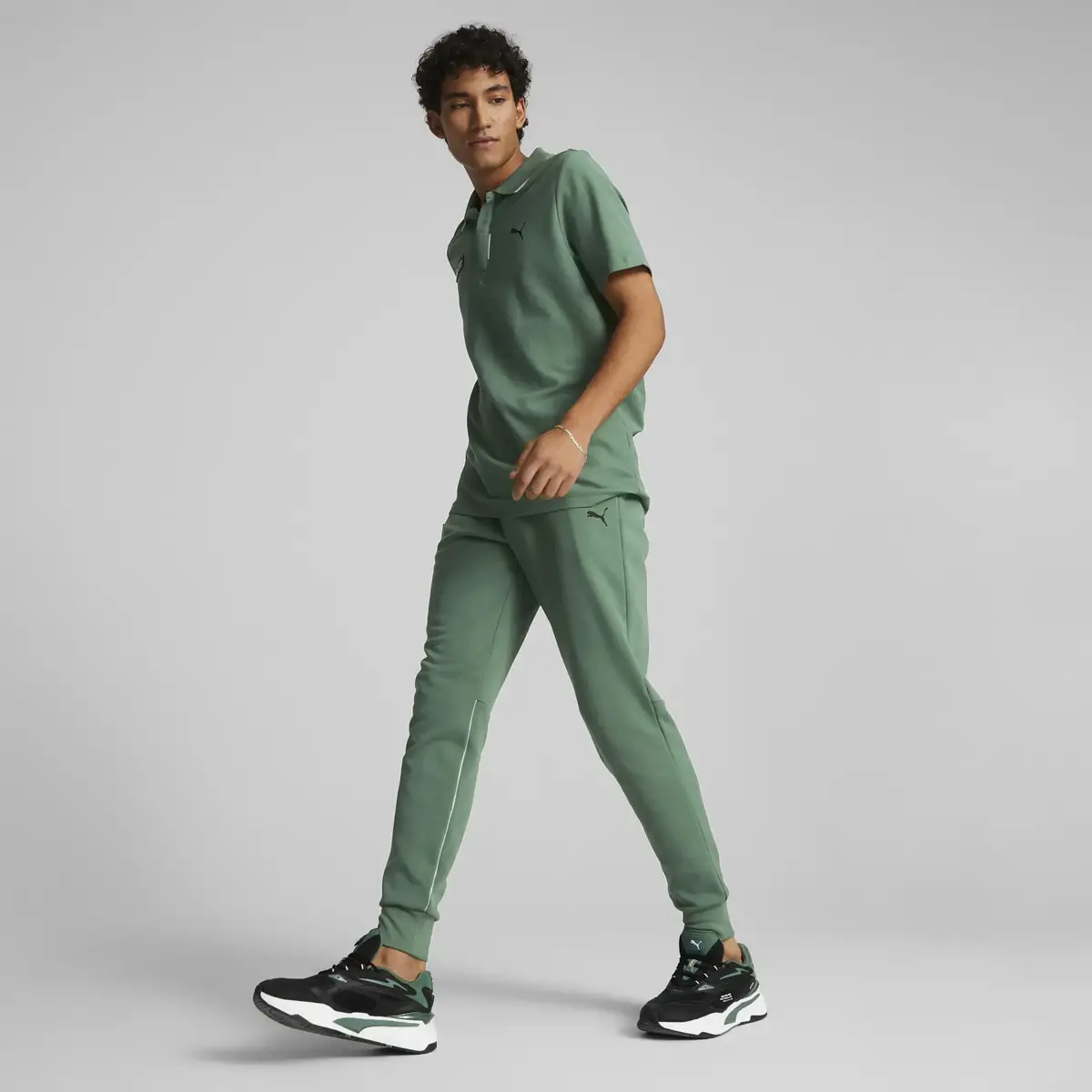 Puma Mapf1 Polo Yeşil Erkek Polo T-Shirt