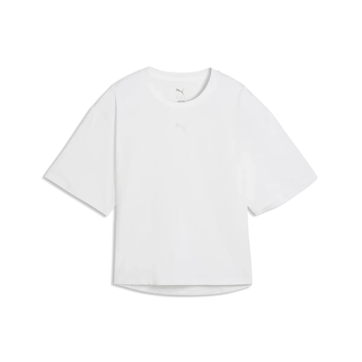 Puma W CLOUDSPUN RELAXED TEE Beyaz Kadın T-Shirt