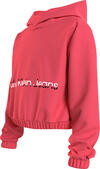 Calvin Klein HERO LOGO HOODIE Kadın Pembe Hoodie