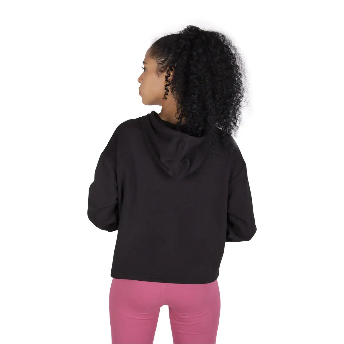 Puma Ess Crop Hoodie TR Siyah Kadın Sweatshirt