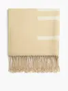 Calvin Klein FRINGES SCARF 65X195 Kadın Krem Eşarp