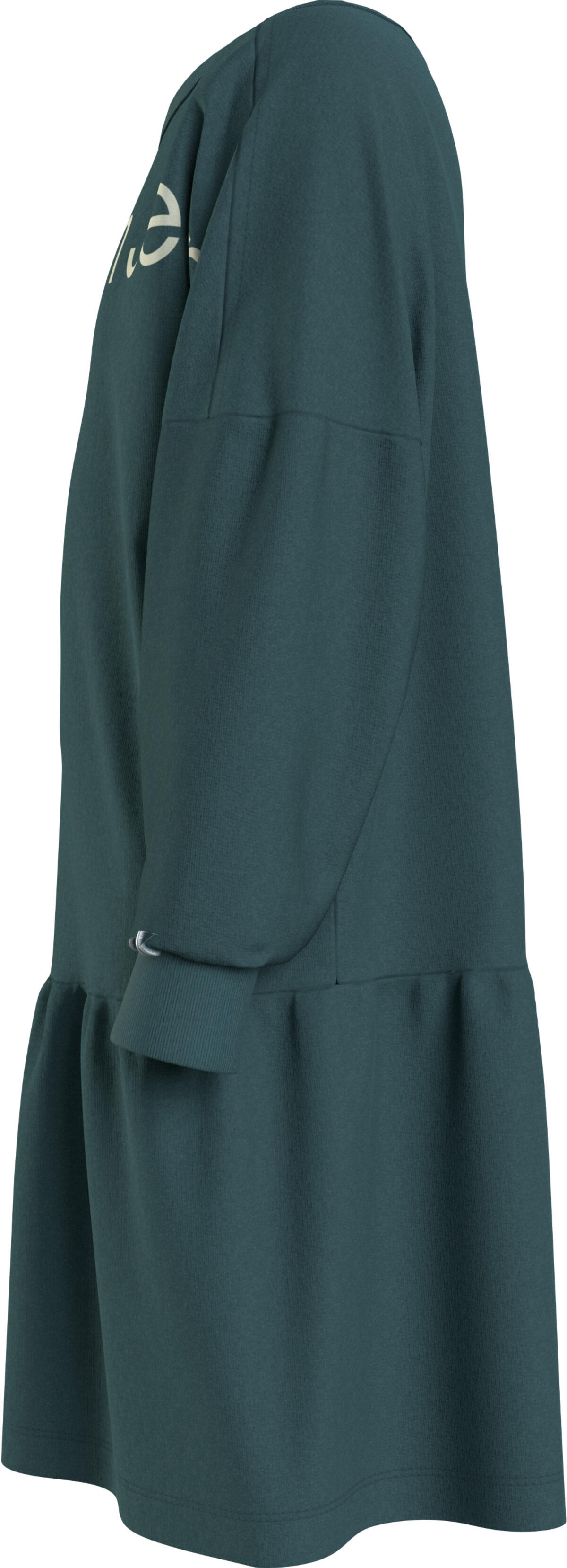 Calvin Klein HERO LOGO HWK DRESS Kadın Yeşil Elbise