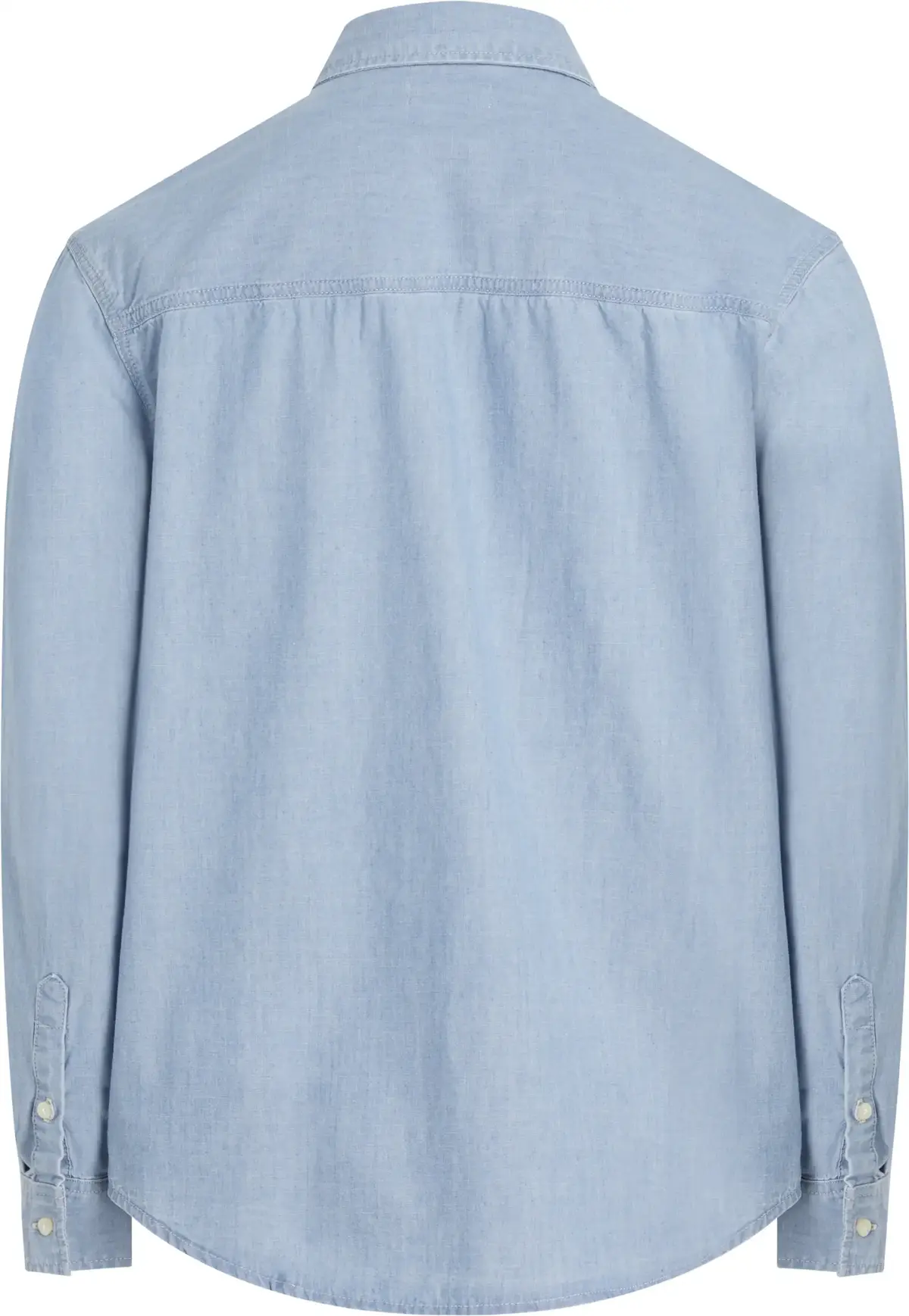 Calvin Klein EASY CHAMBRAY SHIRT, 1AA Mavi Erkek Gömlek