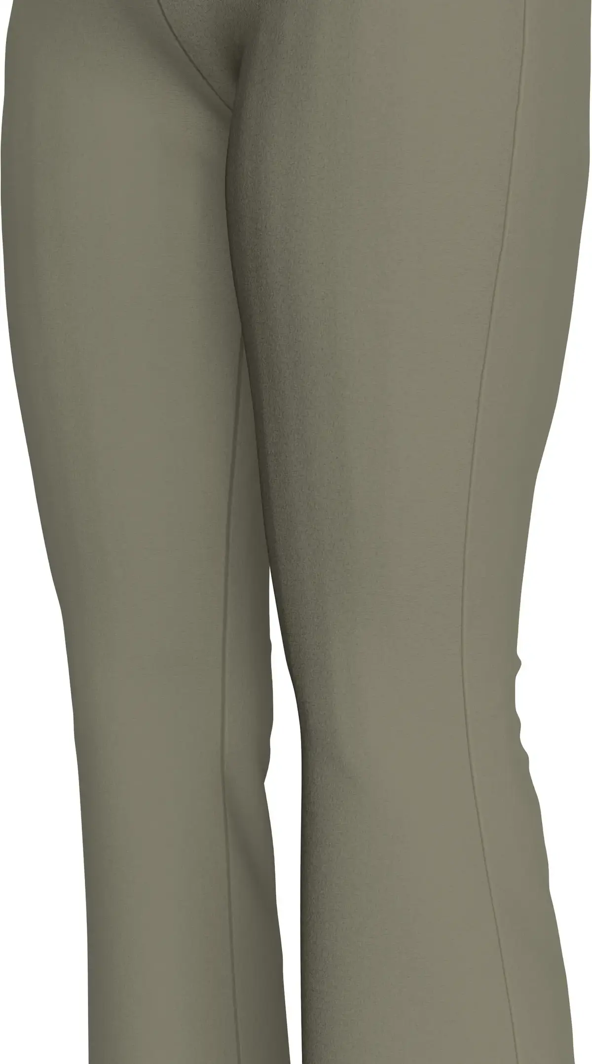 Calvin Klein MILANO LOGO ELASTIC, PK8 Yeşil Kadın Tayt