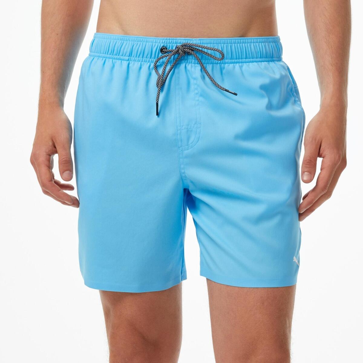 PUMA SWIM MEN MEDIUM LENGTH SWIM SHORTS Erkek Mavi Mayo Şort