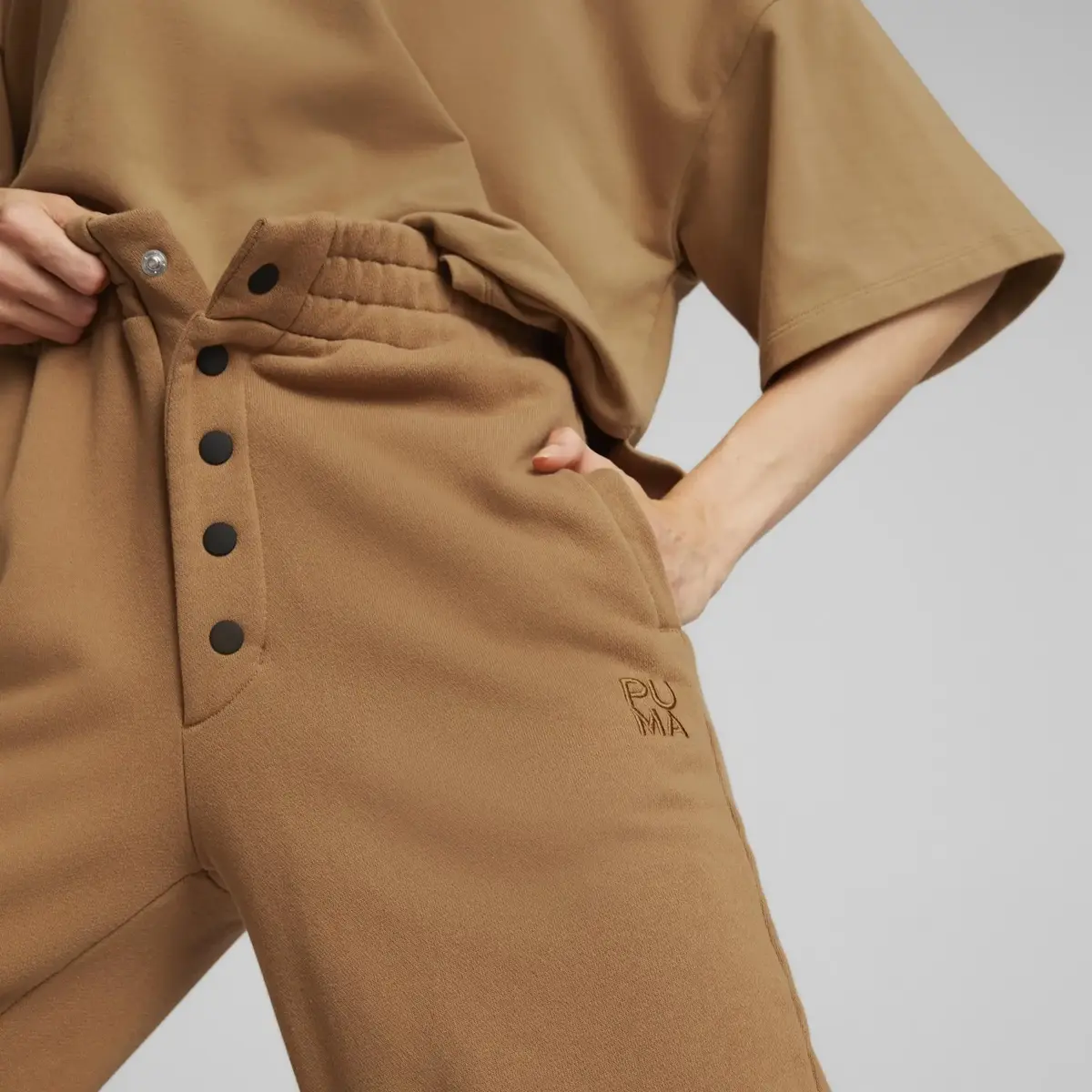 Puma Infuse Sweatpants Bej Kadın Eşofman Altı