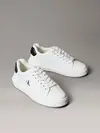 Calvin Klein CHUNKY CUPSOLE RU PATCH LTH WN Beyaz Kadın Günlük Spor Ayakkabı