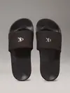 Calvin Klein SLIDE MONOGRAM HARDW, 0GJ Siyah Kadın Terlik