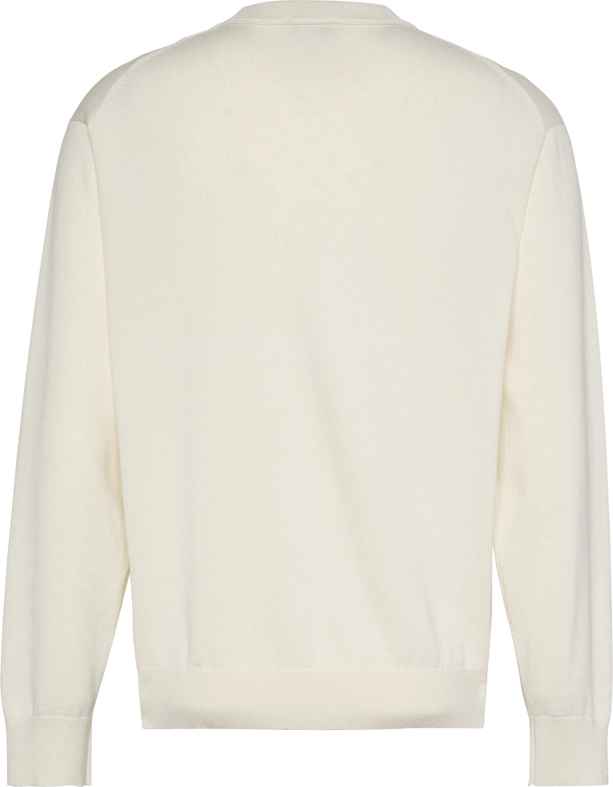 Calvin Klein LS EZ COTTON CREWNK SWEATER 12GG Beyaz Erkek Sweatshirt