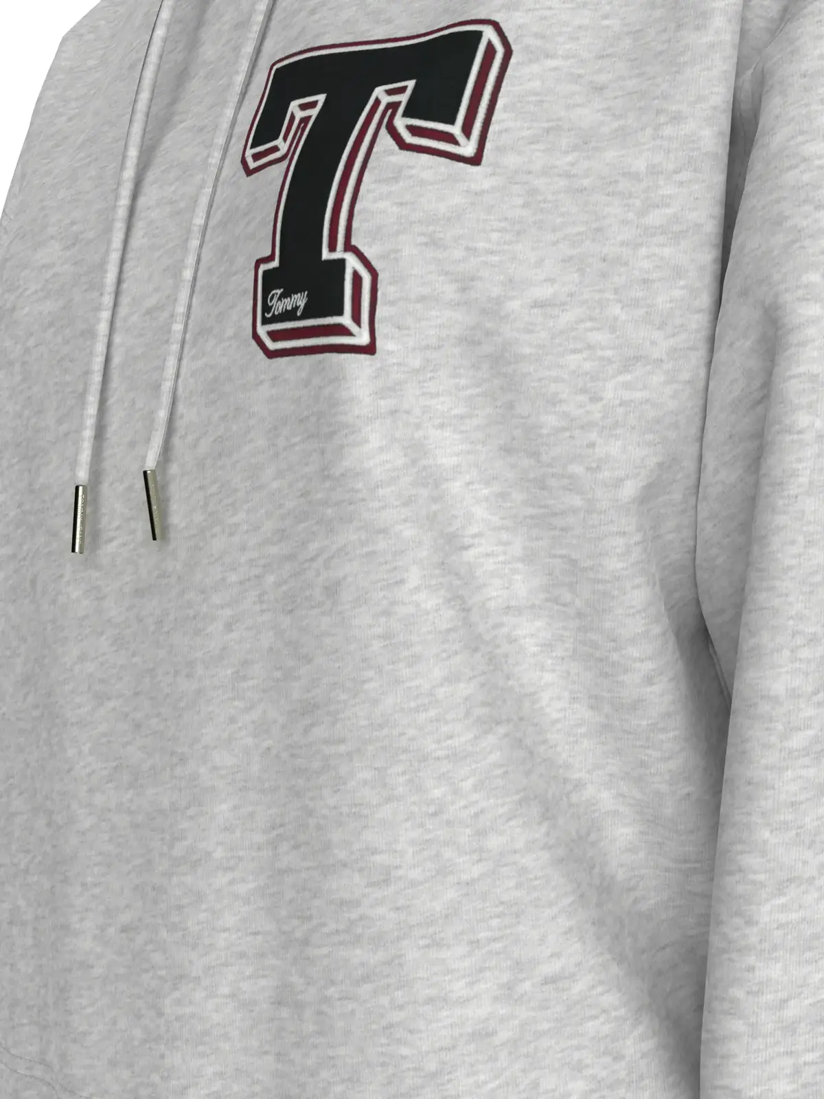 Tommy Hilfiger TJW CRP LETTERMAN HO Kadın Gri Sweatshirt