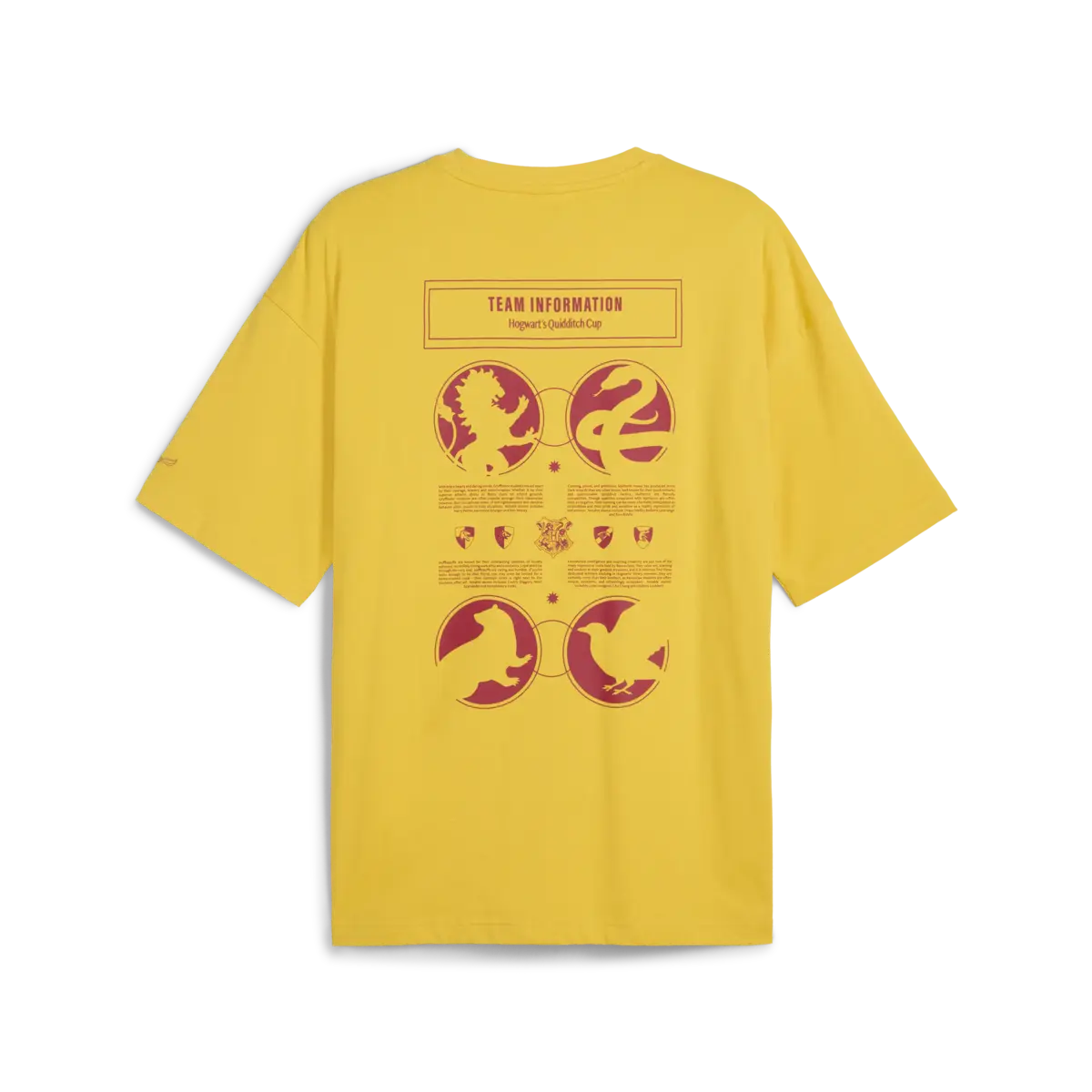 PUMA X HARRY POTTER Tee Sarı Unisex T-Shirt
