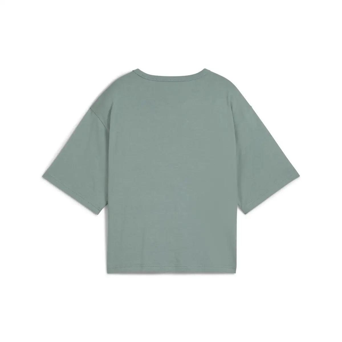 PUMA CLASS Relaxed Crop Tee Yeşil Kadın Crop