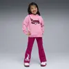 Puma X HK&FR Graphic Hoodie Pembe Unisex Hoodie