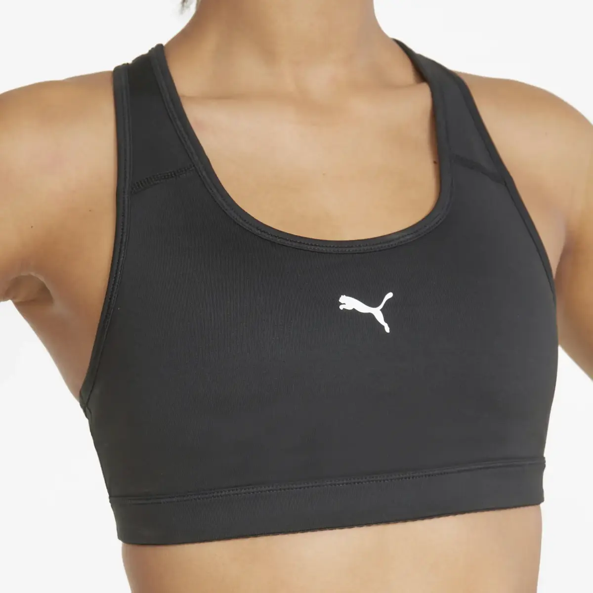 Puma Mid 4Keeps Graphic Bra PM Siyah Kadın Sütyen & Bralet