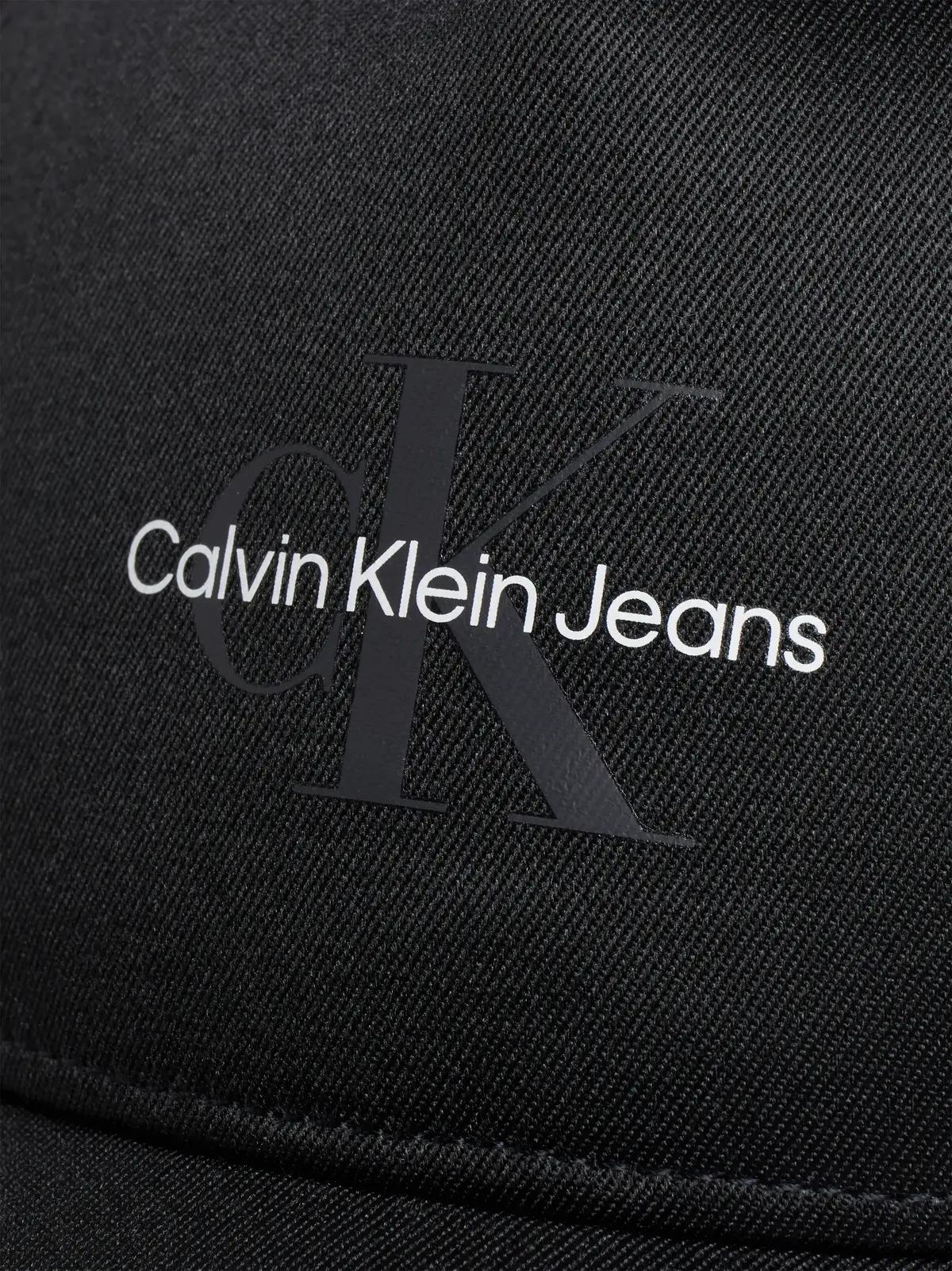 Calvin Klein MONO LOGO PRINT CAP Erkek Siyah Şapka
