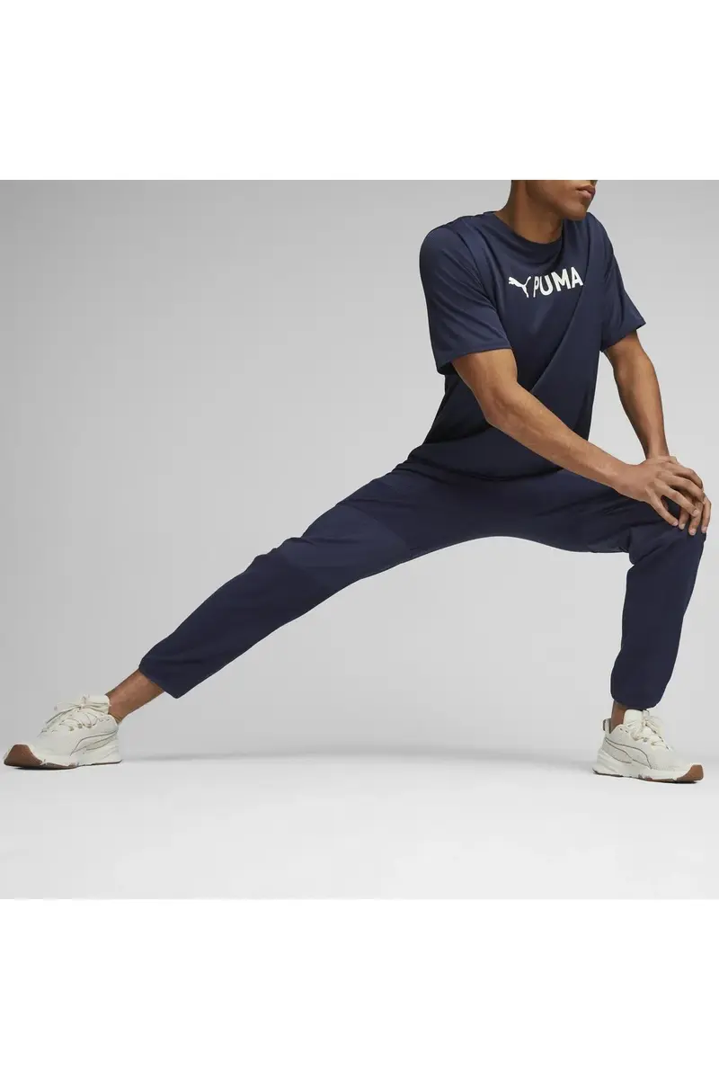 Puma Fit Hybrid Polar Fleece/Woven Pant Lacivert Erkek Eşofman Altı