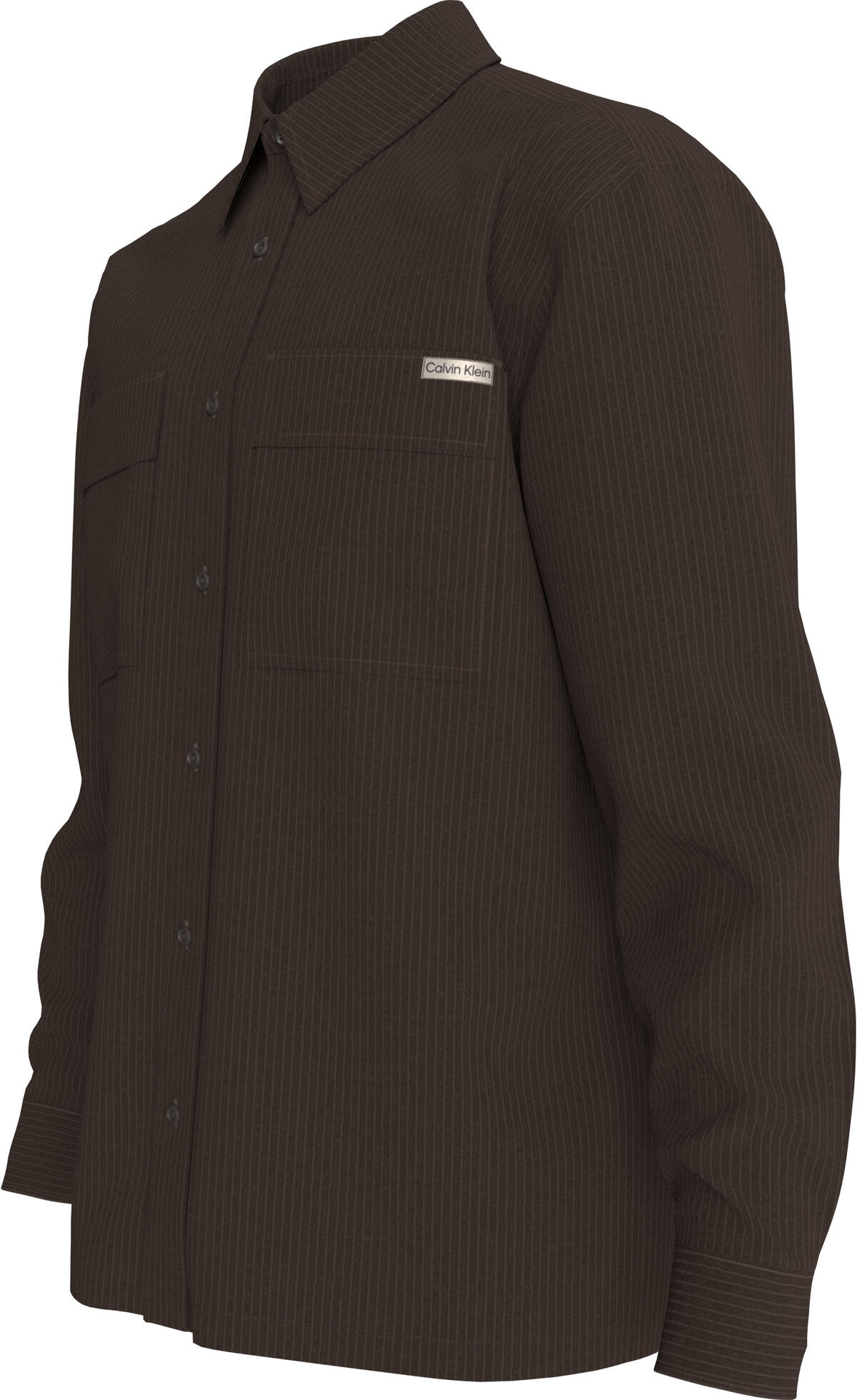 Calvin Klein LS CORDUROY POCKET RELAXED SHIRT Gri Erkek Gömlek Calvin Klein LS CORDUROY POCKET RELAXED SHIRT Gri Erkek Gömlek