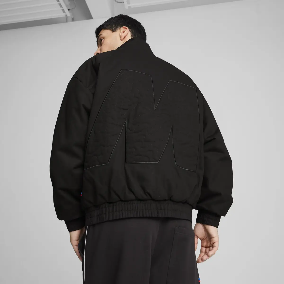 Puma BMW MMS STATEMENT JACKET Siyah Erkek Fermuarlı Ceket