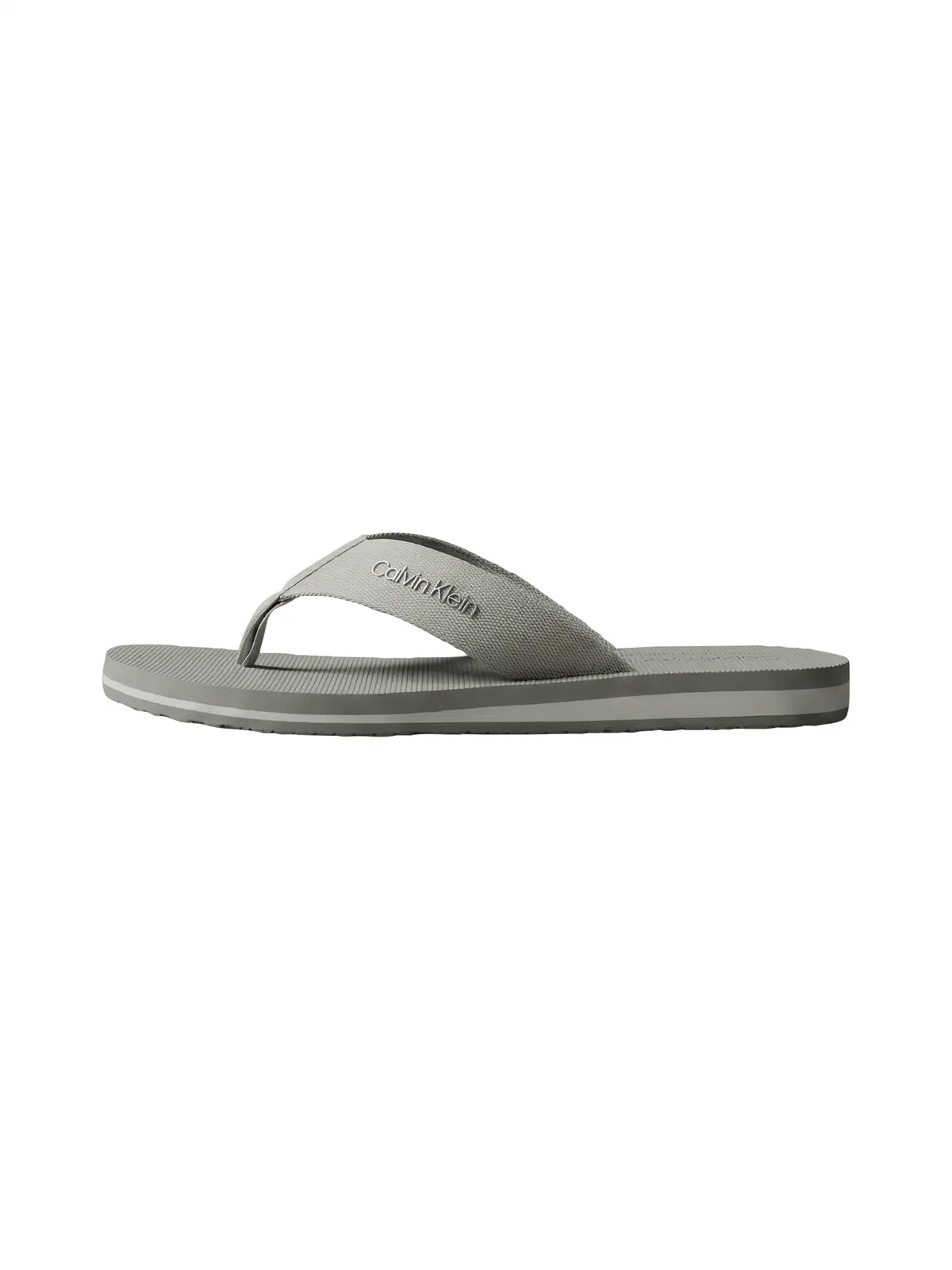 Calvin Klein CITY THONG SLIDE Gri Erkek Parmak Arası Terlik