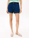 Tommy Hilfiger DNM MINI SHORT HW AC, 1A4 Mavi Kadın Şort