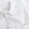 Calvin Klein LINEN COTTON SHIRT, YAF Beyaz Erkek Gömlek