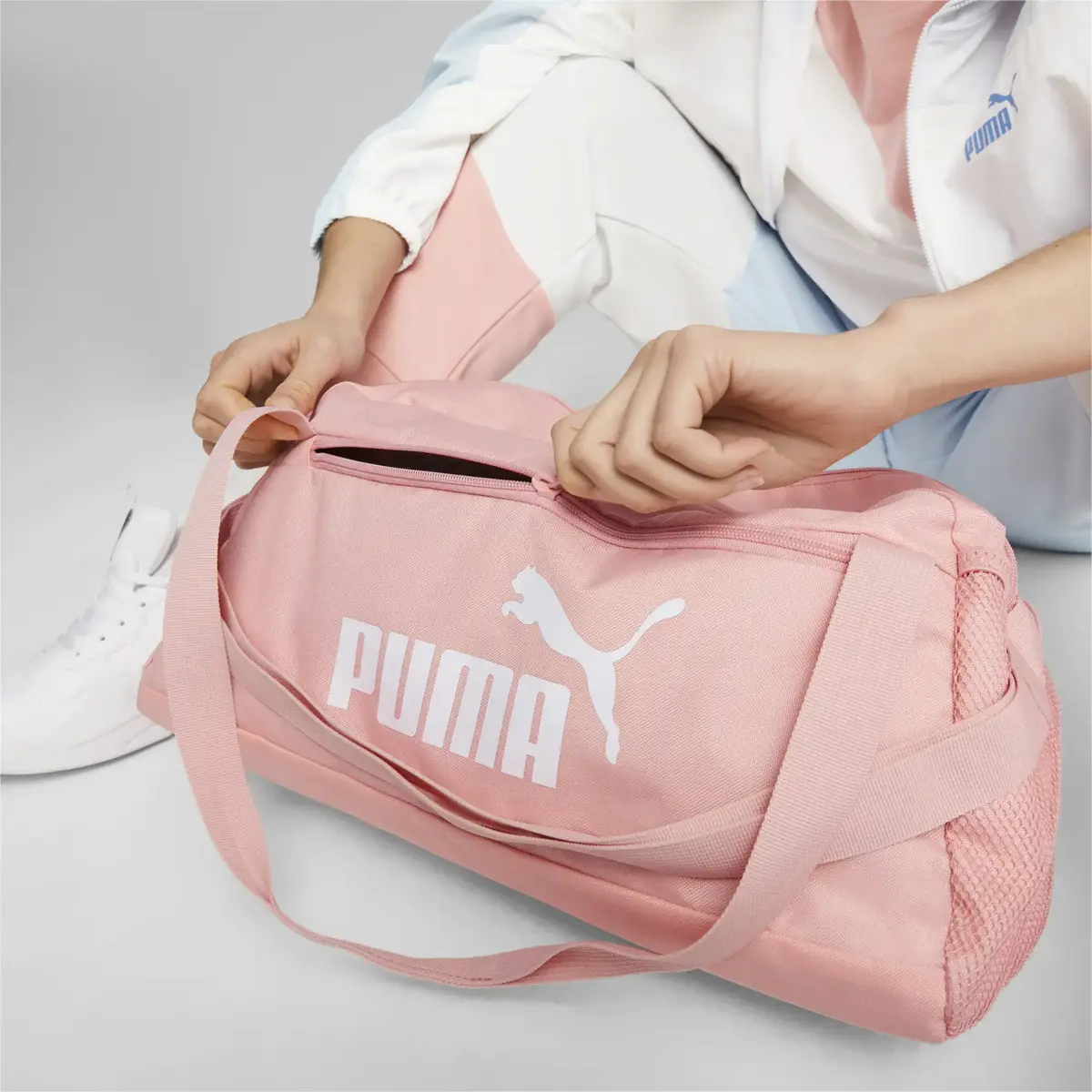 PUMA Phase Sports Bag Kadın Pembe Spor Çantası