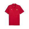 PUMA Ferrari Race Cloudspun Polo Kırmızı Erkek Polo T-Shirt
