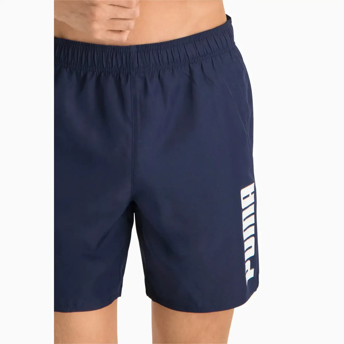 Puma Swim Men Mıd Shorts 1P Navy Lacivert Erkek Şort