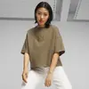 Puma INFUSE Relaxed Tee Yeşil Kadın T-Shirt