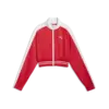 PUMA T7 Pique Cropped Jacket Kırmızı Kadın Sweatshirt