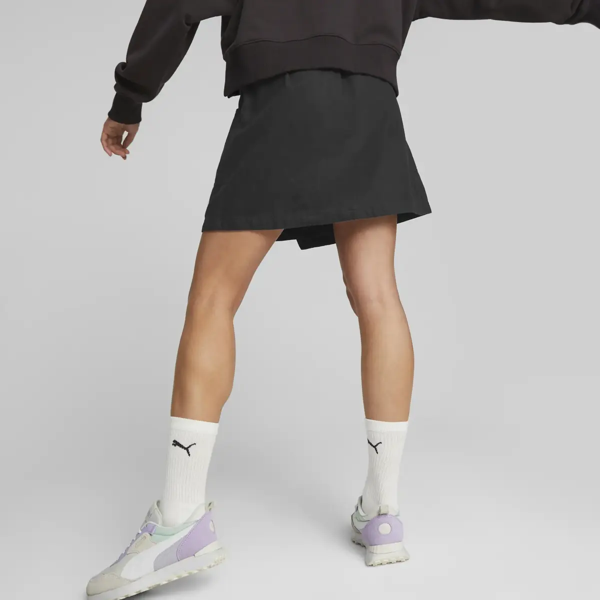 Puma DOWNTOWN Skirt Siyah Kadın Etek