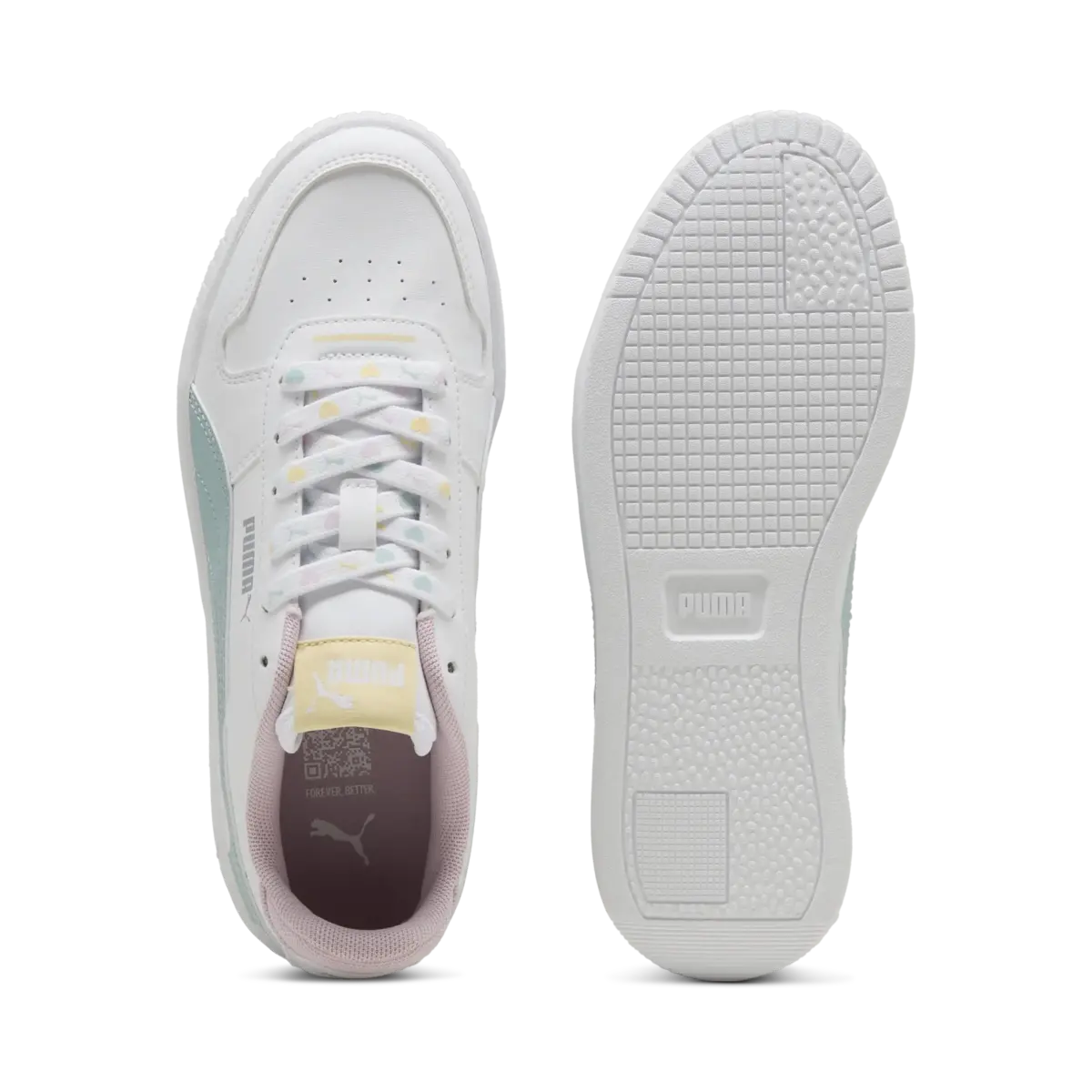 Puma Carina Street Lacey Jr Beyaz Kadın Spor Ayakkabı