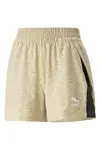 Puma T7 Women Shorts Bej Kadın Şort