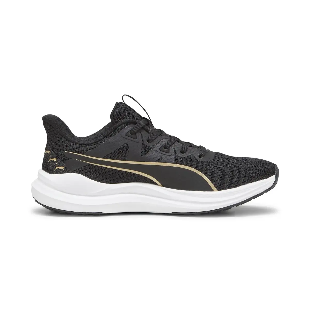 Puma Reflect Lite Molten Metal Siyah Kadın Günlük Spor Ayakkabı