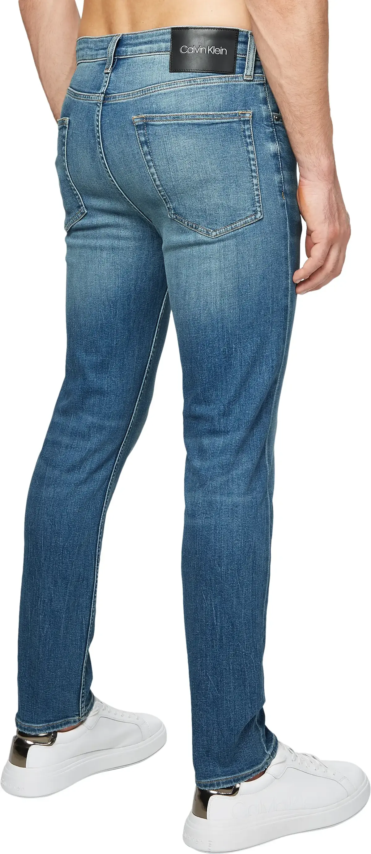 Calvin Klein SLIM TAPERED DIETER Erkek Mavi Kot Pantolon