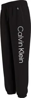 Calvin Klein INST SILVER LOGO SWE Kadın Siyah Eşofman Altı