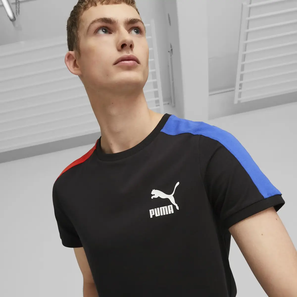 Puma T7 ICONIC Tee Siyah Erkek T-Shirt