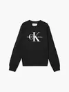 Calvin Klein CORE MONOLOGO SWEATS Kadın Siyah Sweatshirt