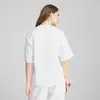 PUMA DARE TO Oversized Tee Beyaz Kadın T-Shirt