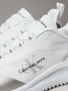 Calvin Klein EVA RUNNER LOW LACE, 01V Beyaz Kadın Spor Ayakkabı & Sneaker