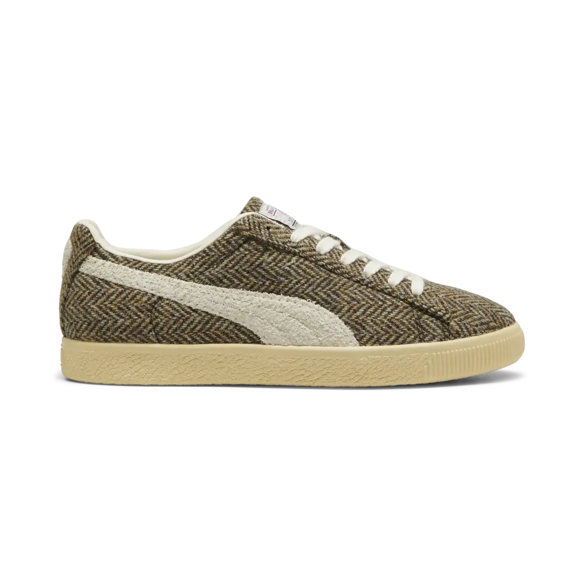 Puma Clyde Harris Tweed Kahverengi Erkek Spor Ayakkabı