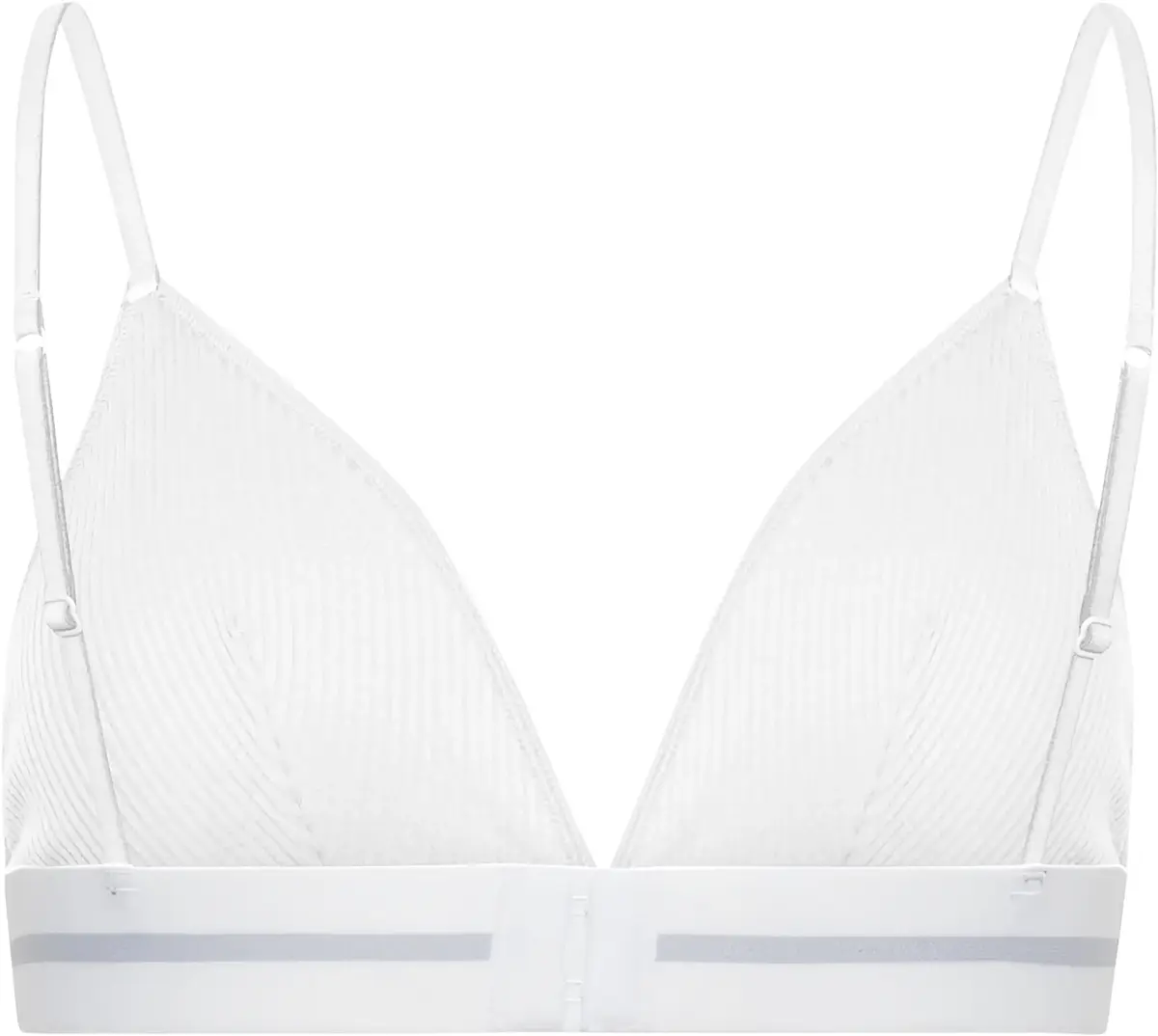 Calvin Klein UNLINED TRIANGLE, 100 Beyaz Kadın Sütyen & Bralet